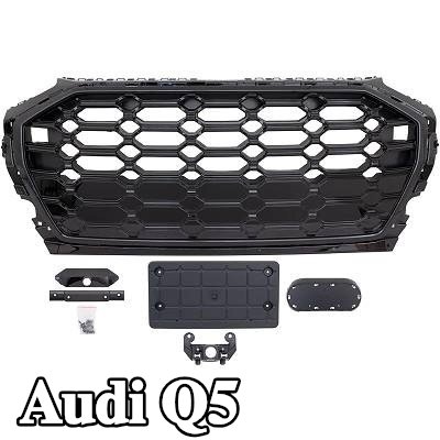 DIEDERICHS شبكة المبرد - لامعة, أسود — Audi Q5