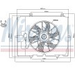 NISSENS Fan, radyatör 390mm, radyatör fan kapağı, direnç olmadan, kontrol ünitesi olmadan — 1997 Mercedes-Benz Slk (6)