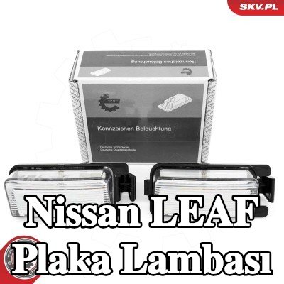 ESEN SKV Plaka lambası Sol, Sağ — Nissan Leaf
