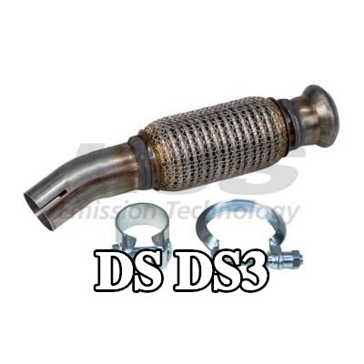 HJS أنبوب عادم مرن مع مواد التثبيت — DS Ds3