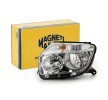MAGNETI MARELLI المصباح الأمامي الأيسر, H1, H7, H7/H1, PY21W, مع لمبات, مع محرك لتسوية المصابيح الأمامية — Renault Duster (1)