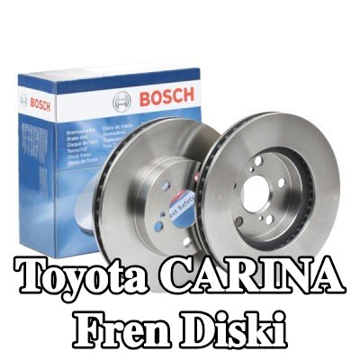BOSCH Fren diski Dış Çap: 255mm, Havalandırmalı, içten havalandırmalı, Yağlanmış — 1997 Toyota Carina