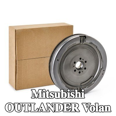 RIDEX REMAN Volan Sürtünme kontrol plakalı çift kütleli volan, vida seti olmadan, pilot yatak olmadan — 2006 Mitsubishi Outlander