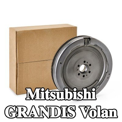 RIDEX REMAN Volan Sürtünme kontrol plakalı çift kütleli volan, vida seti olmadan, pilot yatak olmadan — Mitsubishi Grandis