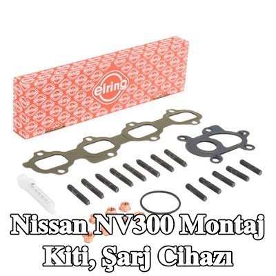 ELRING Montaj Kiti, conta/sızdırmazlık elemanları ile şarj cihazı, cıvata/vida ile — Nissan Nv300