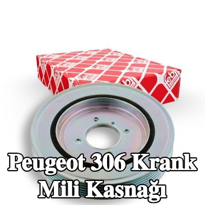FEBI BILSTEIN Krank mili için krank mili kasnağı — Peugeot 306