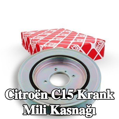 FEBI BILSTEIN Krank mili için krank mili kasnağı — Citroën C15