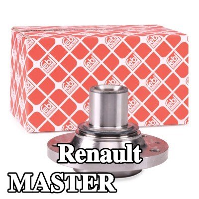 FEBI BILSTEIN محور العجلة المحور الأمامي الأيسر, المحور الأمامي الأيمن, بدون محمل عجلة — 2000 Renault Master