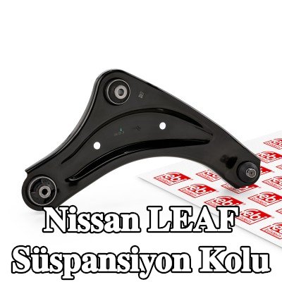 FEBI BILSTEIN Süspansiyon kolu Ön Aks Sağ, Alt, Çelik, bilyeli mafsal ile, lastik yatağı ile — Nissan Leaf