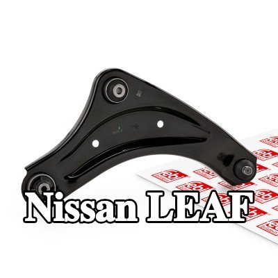FEBI BILSTEIN ذراع التعليق للمحور الأمامي الأيمن, السفلي, الفولاذ, مع وصلة كروية, مع حامل مطاطي — Nissan Leaf