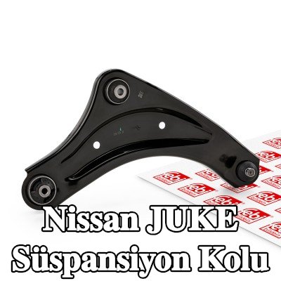 FEBI BILSTEIN Süspansiyon kolu Ön Aks Sağ, Alt, Çelik, bilyeli mafsal ile, lastik yatağı ile — Nissan Juke