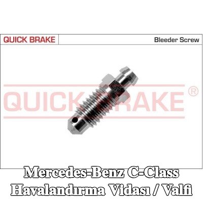 QUICK BRAKE Havalandırma vidası / valfi — 2000 Mercedes-Benz C-Class