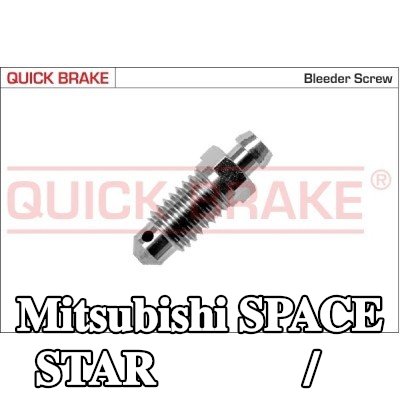 QUICK BRAKE برغي/صمام التهوية — Mitsubishi Space Star