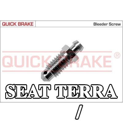 QUICK BRAKE برغي/صمام التهوية — SEAT Terra