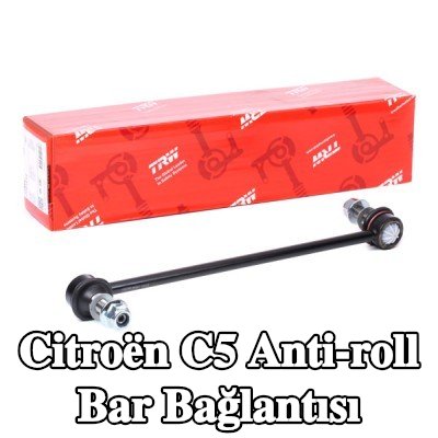 TRW Ön aks sol anti-roll bar bağlantısı, Ön Aks Sağ, 320mm, aksesuarlarla — 2002 Citroën C5