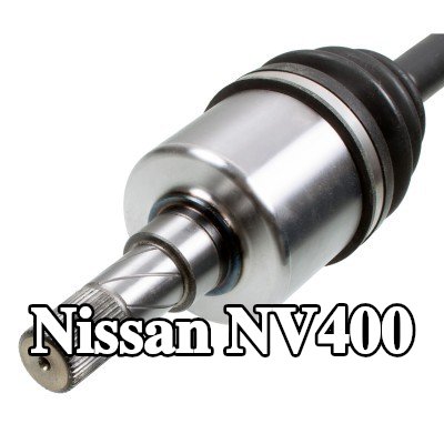 FEBI BILSTEIN عمود الدفع المحور الأمامي الأيسر, مع صمولة — Nissan Nv400