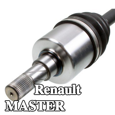 FEBI BILSTEIN عمود الدفع المحور الأمامي الأيسر, مع صمولة — Renault Master