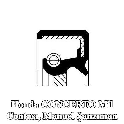 CORTECO Mil contası, manuel şanzıman — Honda Concerto