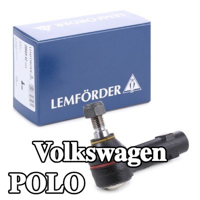 LEMFÖRDER طرف قضيب التوجيه للمحور الأمامي الأيسر, خارجي, 94mm — Volkswagen Polo