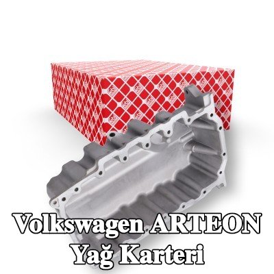 FEBI BILSTEIN Yağ tahliye tapalı yağ karteri, conta halkası ile — Volkswagen Arteon