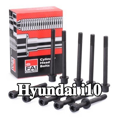 FAI AutoParts مجموعة البراغي, cylinder head M10 x 1.25, 107mm — 2007 Hyundai i10