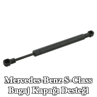 FEBI BILSTEIN Bagaj kapağı amortisörü (Her iki taraf), 297mm — 2012 Mercedes-Benz S-Class