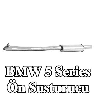 WALKER Montaj parçaları olmayan ön susturucu — 2002 BMW 5 Series