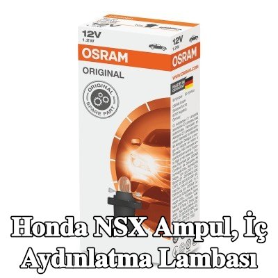 OSRAM Ampul, iç aydınlatma ORIGINAL LINE — Honda Nsx