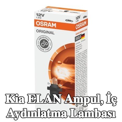 OSRAM Ampul, iç aydınlatma ORIGINAL LINE — Kia Elan