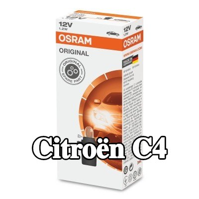 OSRAM لمبة, إضاءة داخلية ORIGINAL LINE — Citroën C4
