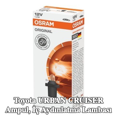 OSRAM Ampul, iç aydınlatma ORIGINAL LINE — Toyota Urban Cruiser