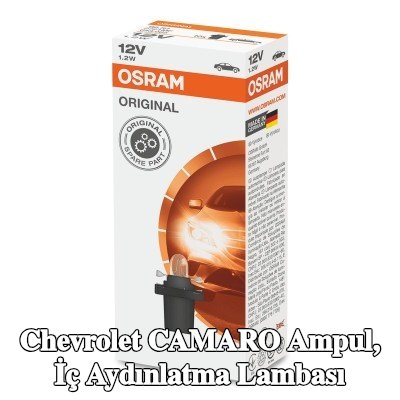 OSRAM Ampul, iç aydınlatma ORIGINAL LINE — Chevrolet Camaro