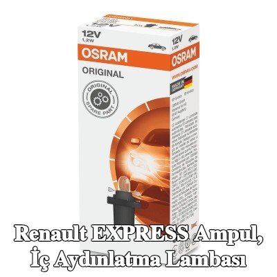 OSRAM Ampul, iç aydınlatma ORIGINAL LINE — Renault Express