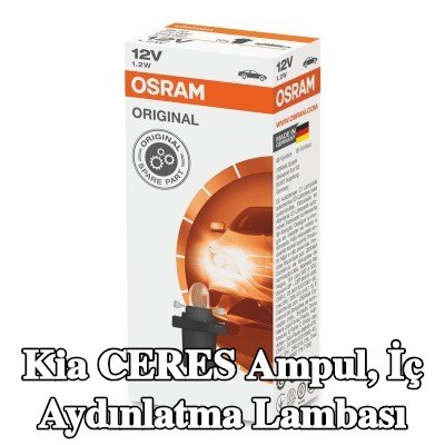 OSRAM Ampul, iç aydınlatma ORIGINAL LINE — Kia Ceres