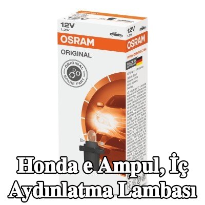 OSRAM Ampul, iç aydınlatma ORIGINAL LINE — Honda e