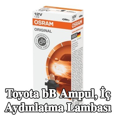OSRAM Ampul, iç aydınlatma ORIGINAL LINE — Toyota bB