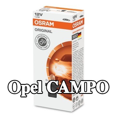 OSRAM لمبة, إضاءة داخلية ORIGINAL LINE — Opel Campo