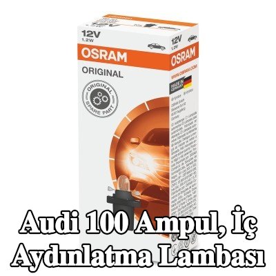OSRAM Ampul, iç aydınlatma ORIGINAL LINE — Audi 100