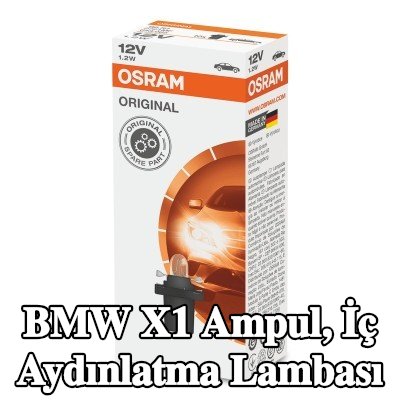 OSRAM Ampul, iç aydınlatma ORIGINAL LINE — BMW X1