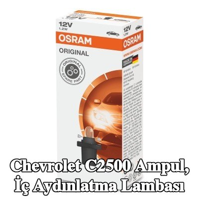 OSRAM Ampul, iç aydınlatma ORIGINAL LINE — Chevrolet C2500