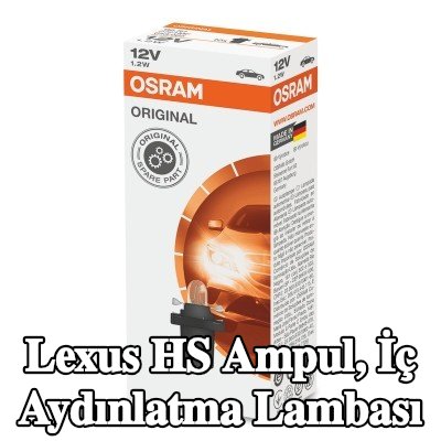 OSRAM Ampul, iç aydınlatma ORIGINAL LINE — Lexus Hs