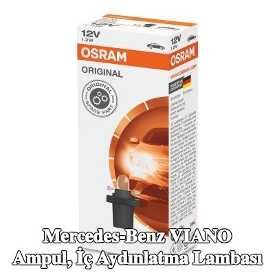 OSRAM Ampul, iç aydınlatma ORIGINAL LINE — Mercedes-Benz Viano