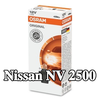 OSRAM لمبة, إضاءة داخلية ORIGINAL LINE — Nissan Nv 2500