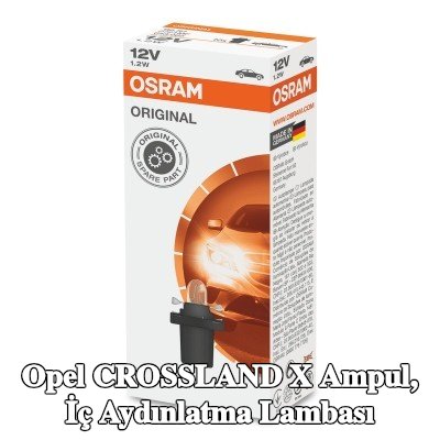 OSRAM Ampul, iç aydınlatma ORIGINAL LINE — Opel Crossland X