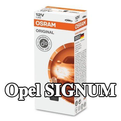 OSRAM لمبة, إضاءة داخلية ORIGINAL LINE — Opel Signum
