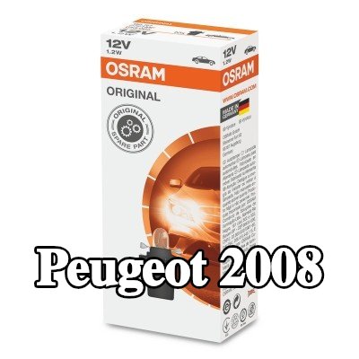 OSRAM لمبة, إضاءة داخلية ORIGINAL LINE — Peugeot 2008