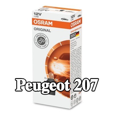 OSRAM لمبة, إضاءة داخلية ORIGINAL LINE — Peugeot 207