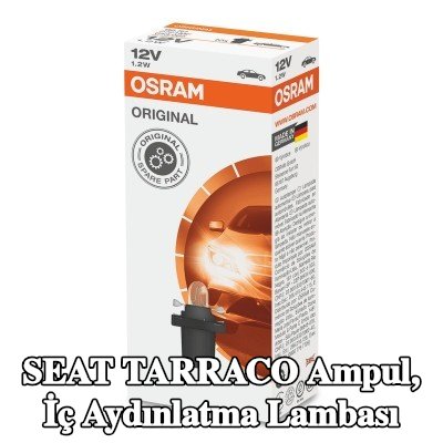 OSRAM Ampul, iç aydınlatma ORIGINAL LINE — SEAT Tarraco