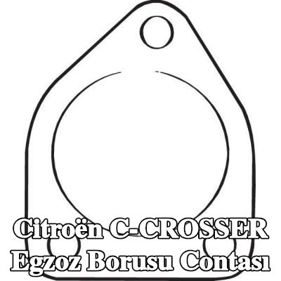 BOSAL Egzoz borusu contası — 2007 Citroën C-crosser
