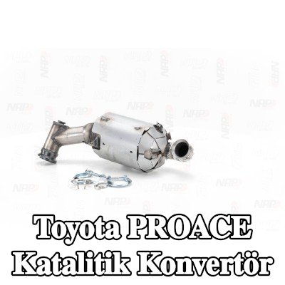NAP carparts Sabitleme/montaj malzemesi dahil katalitik konvertör — 2016 Toyota Proace